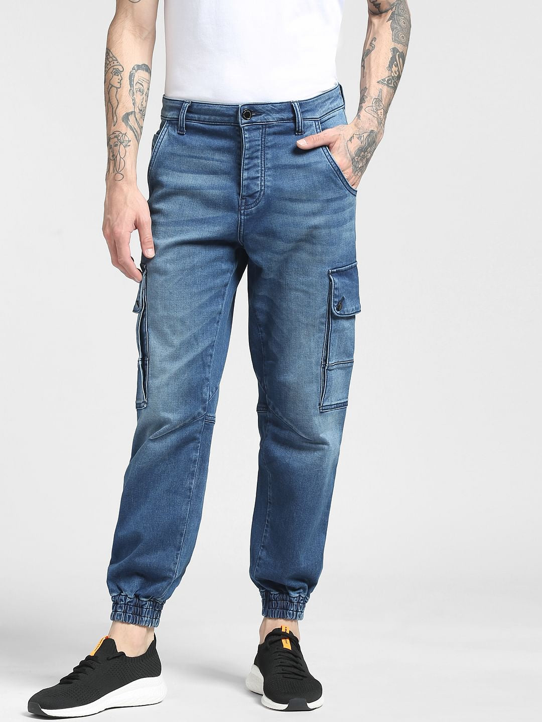 Blue Low Rise Paul Anti Fit Jeans
