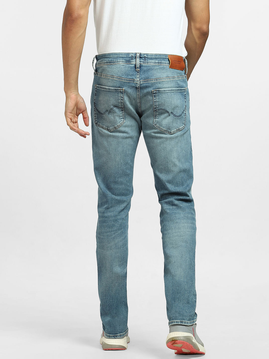 Light Blue Washed Glenn Slim Jeans