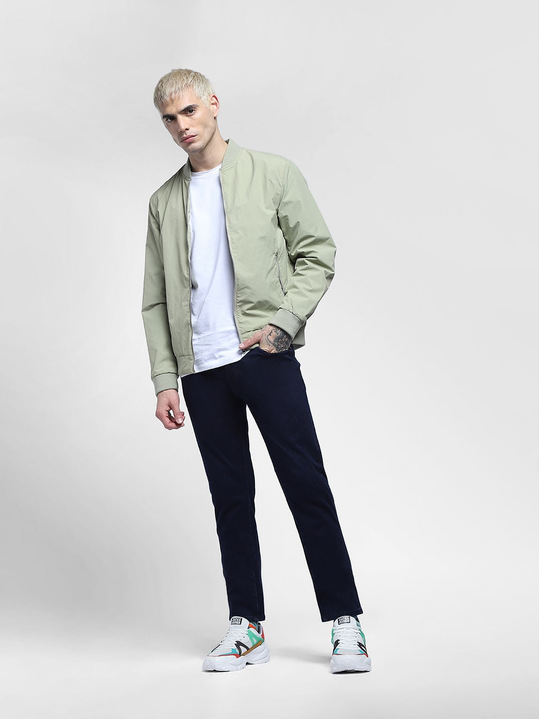 Dark Blue Low Rise Ben Skinny Jeans