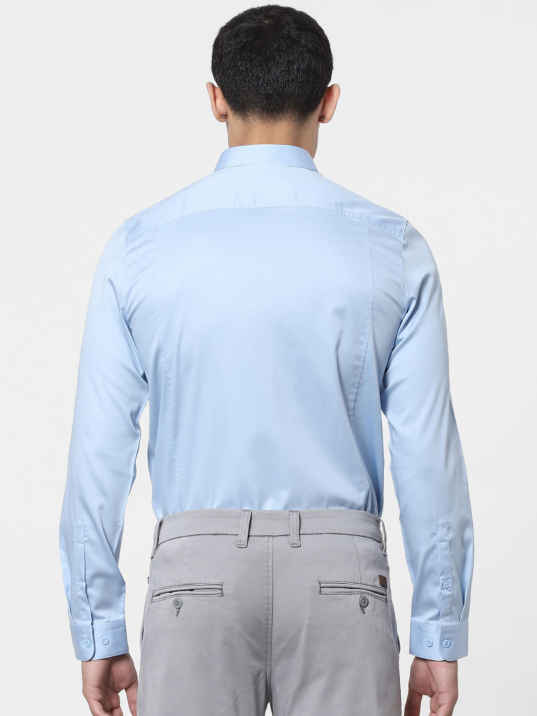 Blue Full Sleeves Shirt
