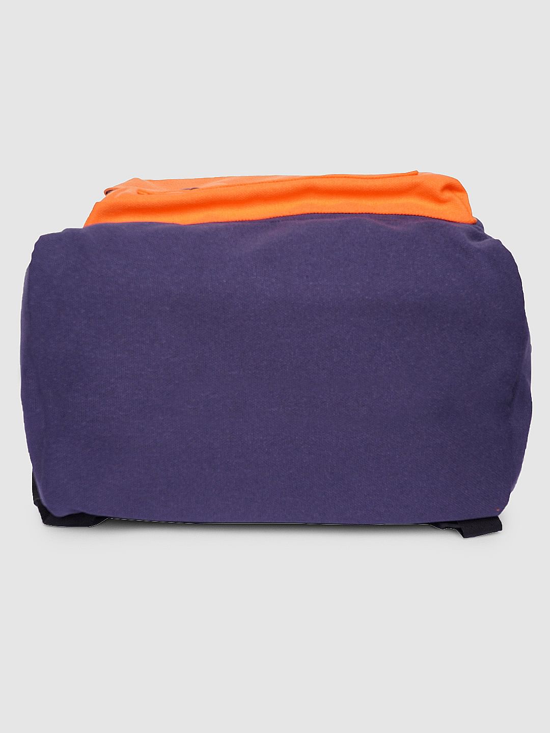 Orange Colourblocked Backpack