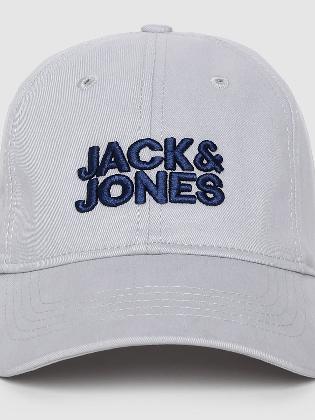 BOYS Grey Logo Print Baseball Cap