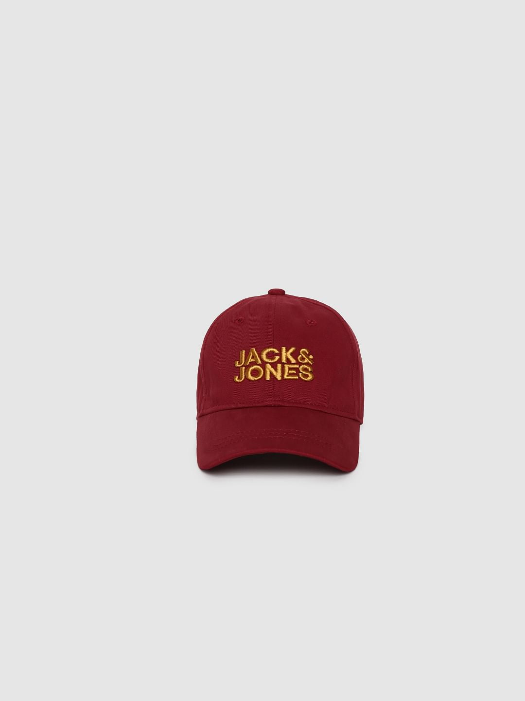 BOYS Red Logo Print Baseball Cap - S