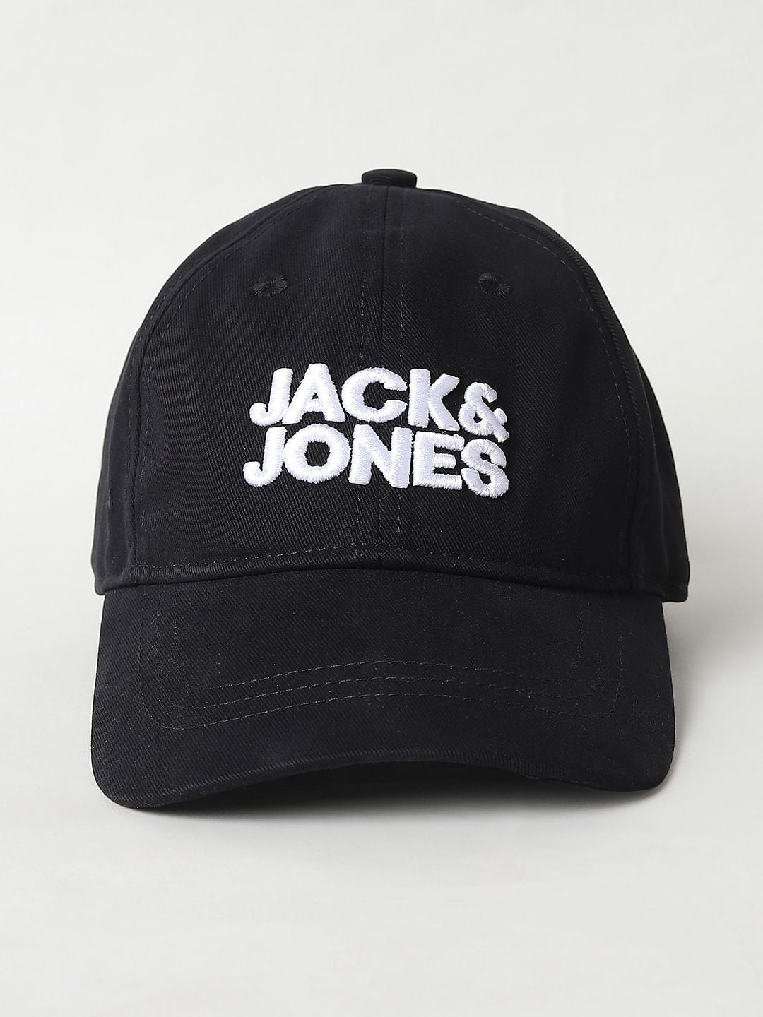 Boys Black Logo Print Baseball Cap - S