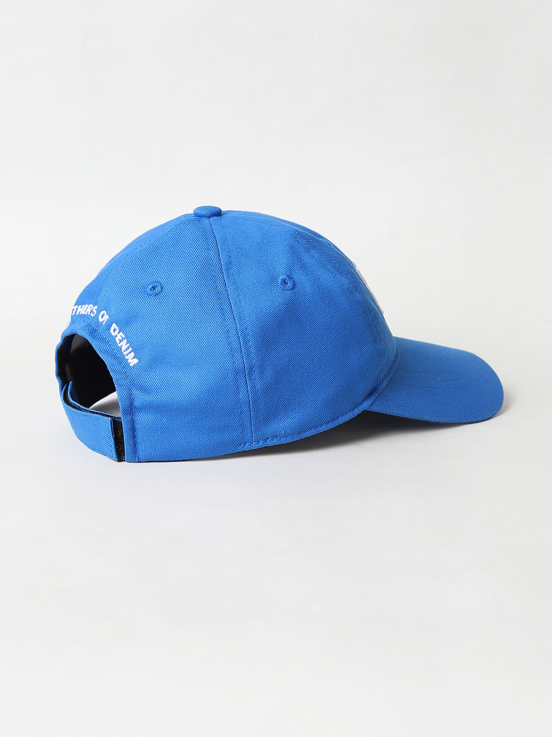Boys Blue Logo Print Baseball Cap