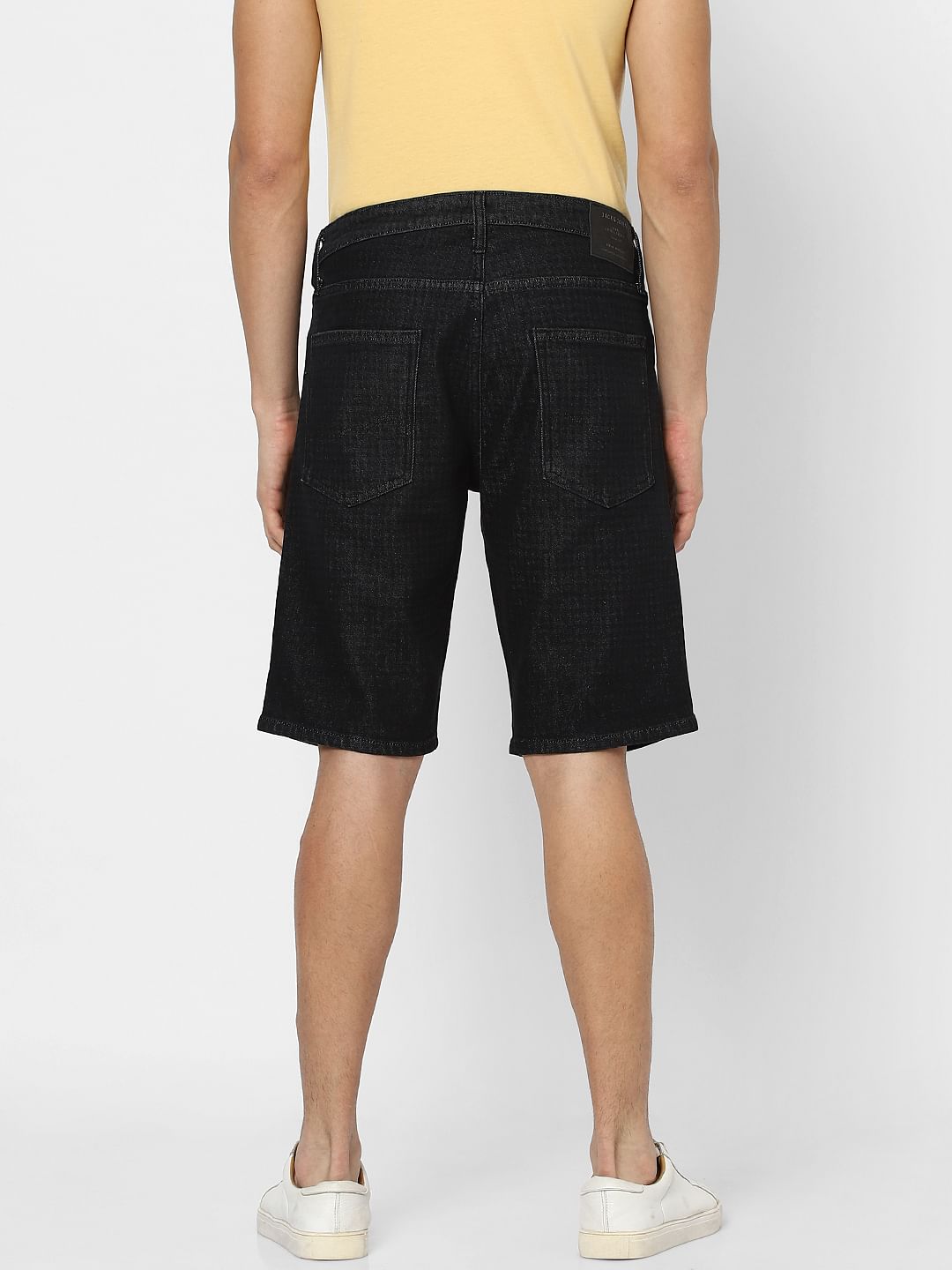 Black Low Rise Shorts