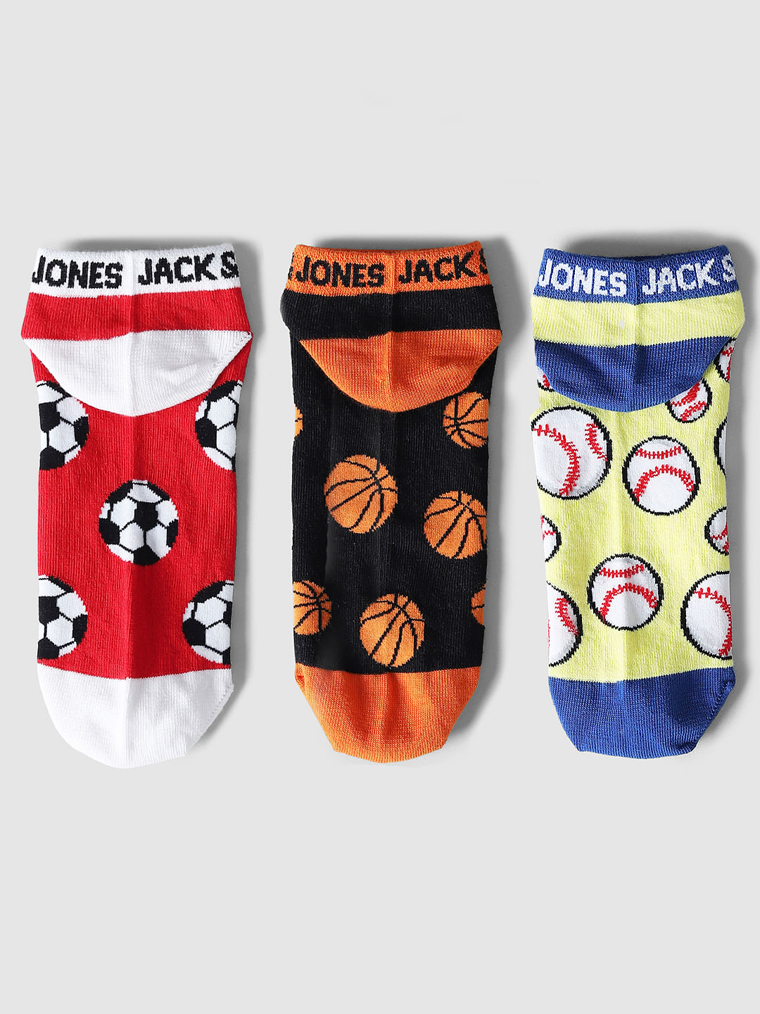 Pack Of 3 Ankle Length Socks