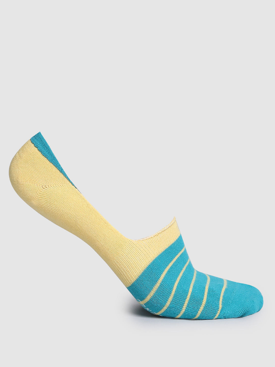 Pack of 3 Colourblocked No-Show Socks