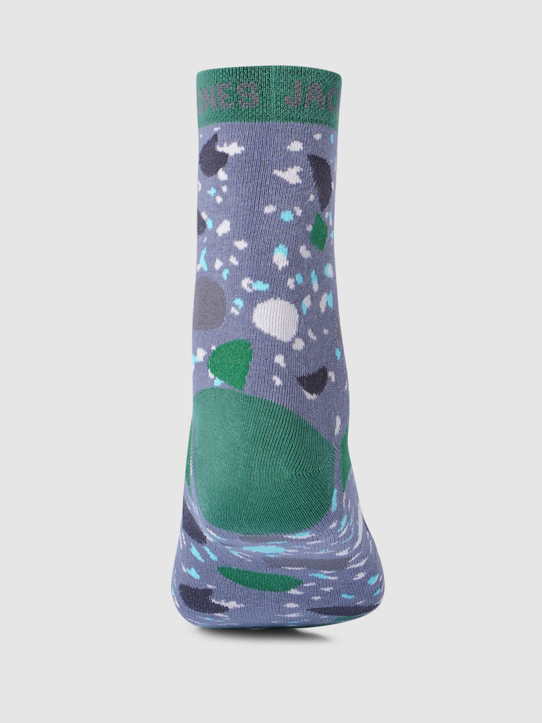 Pack Of 3 Printed Mid Length Socks