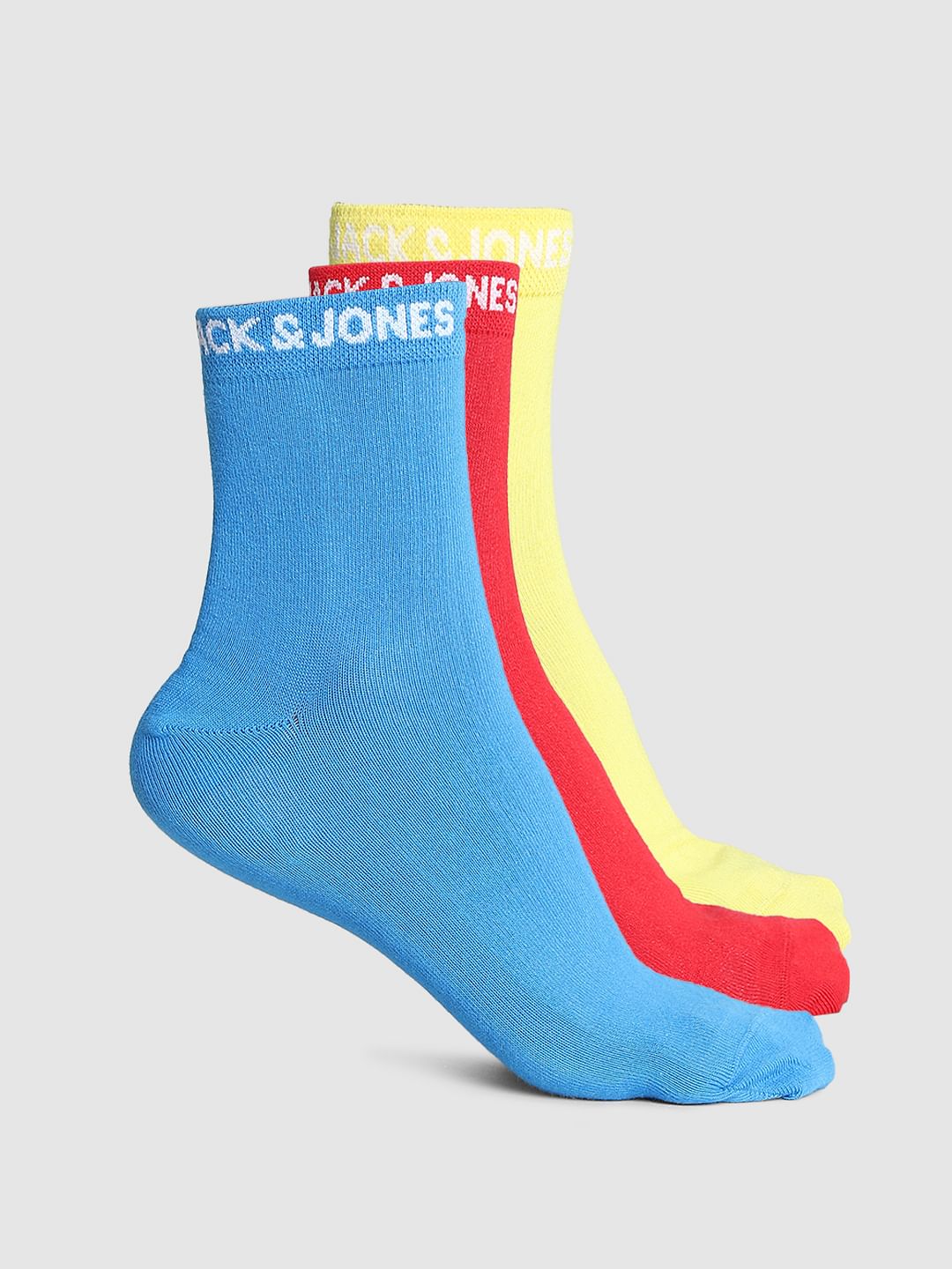 Pack Of 3 Mid Length Socks