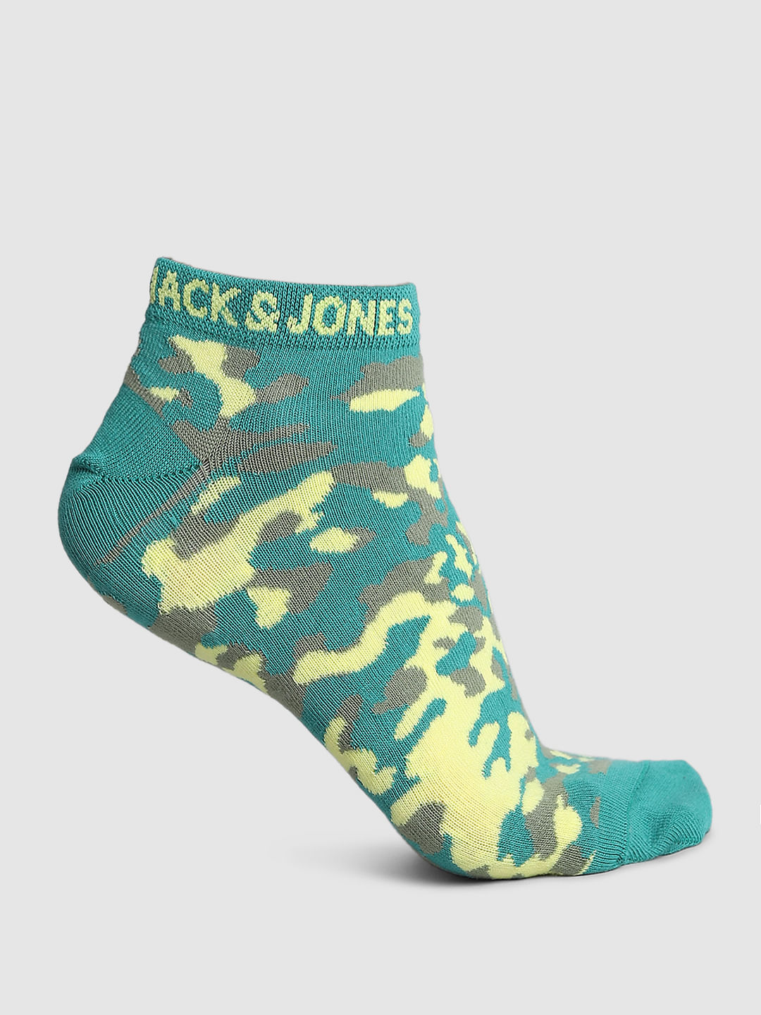 Pack of 2 Camo Print Ankle Length Socks