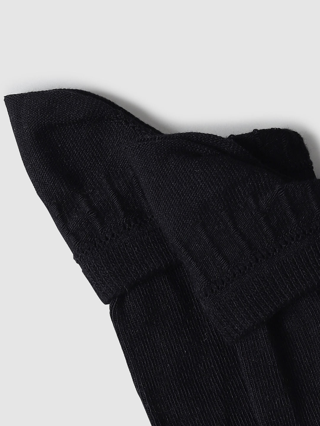 Pack of 2 Black Ankle Length Socks