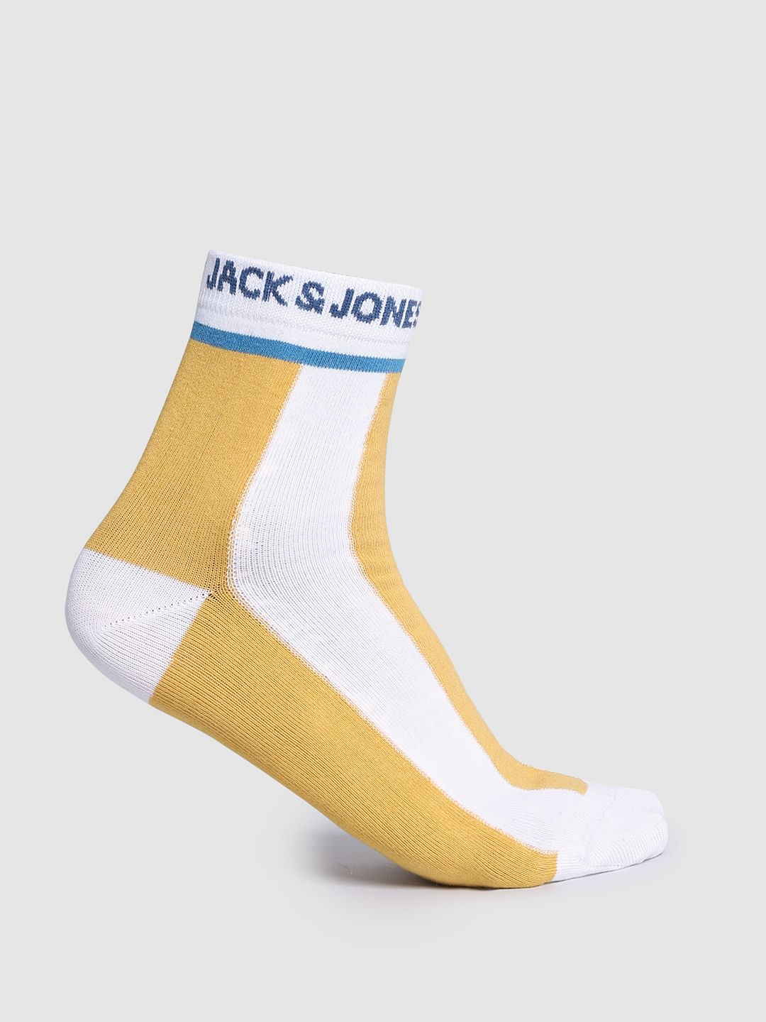 Pack of 2 Colourblocked Ankle Length Socks