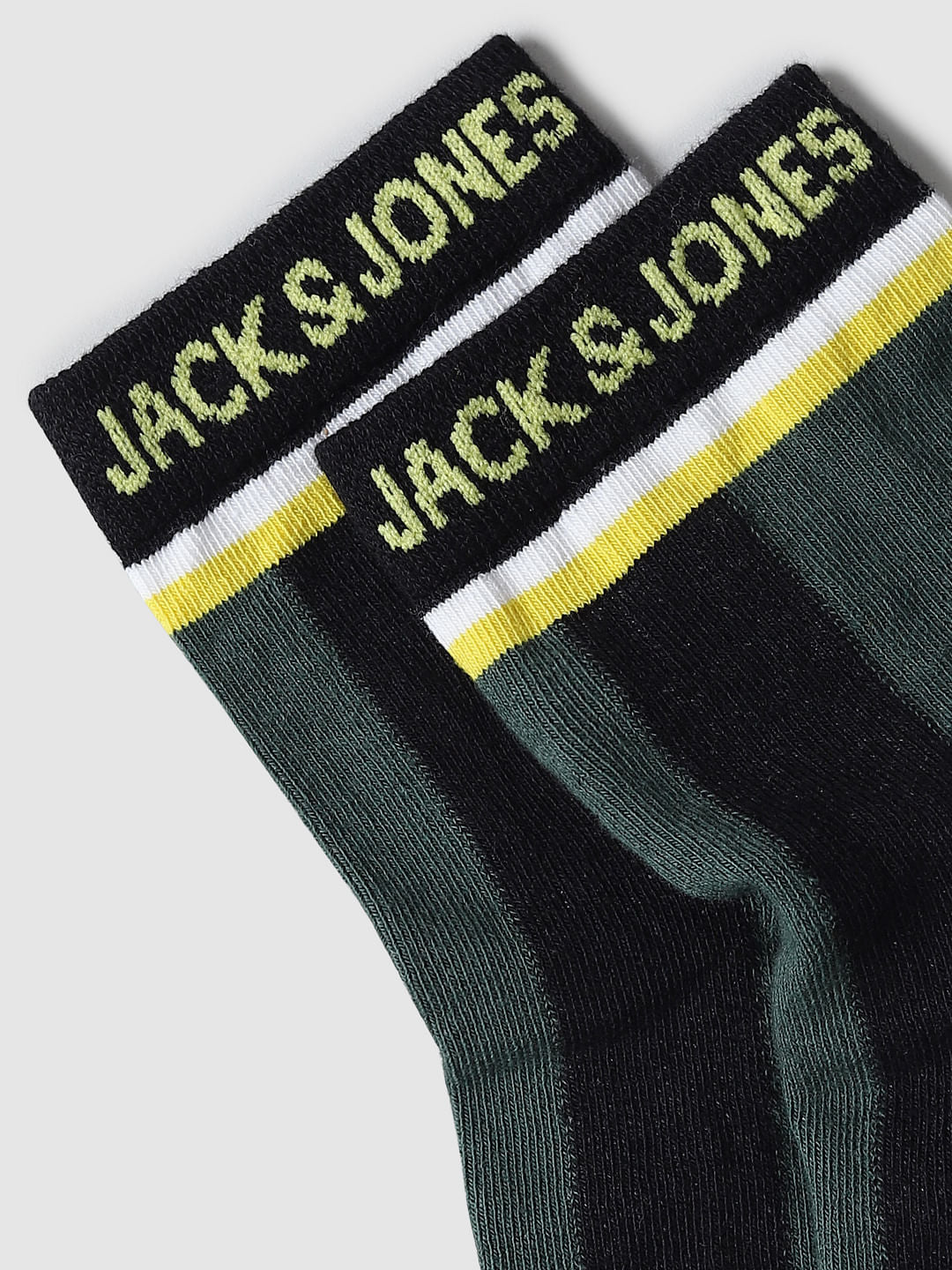 Pack of 2 Colourblocked Ankle Length Socks