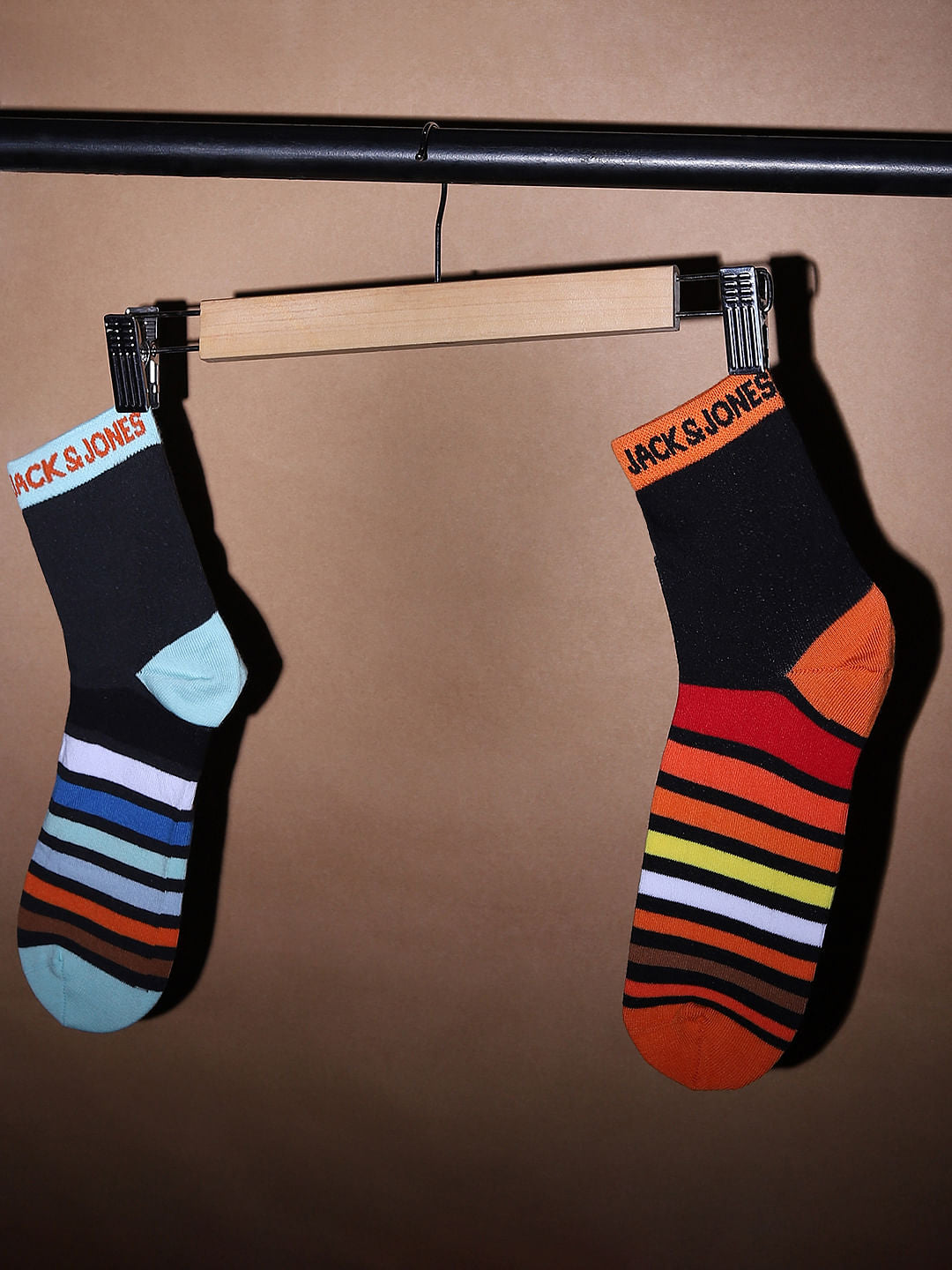 Pack of 2 Striped Mid-Length Socks - ONE