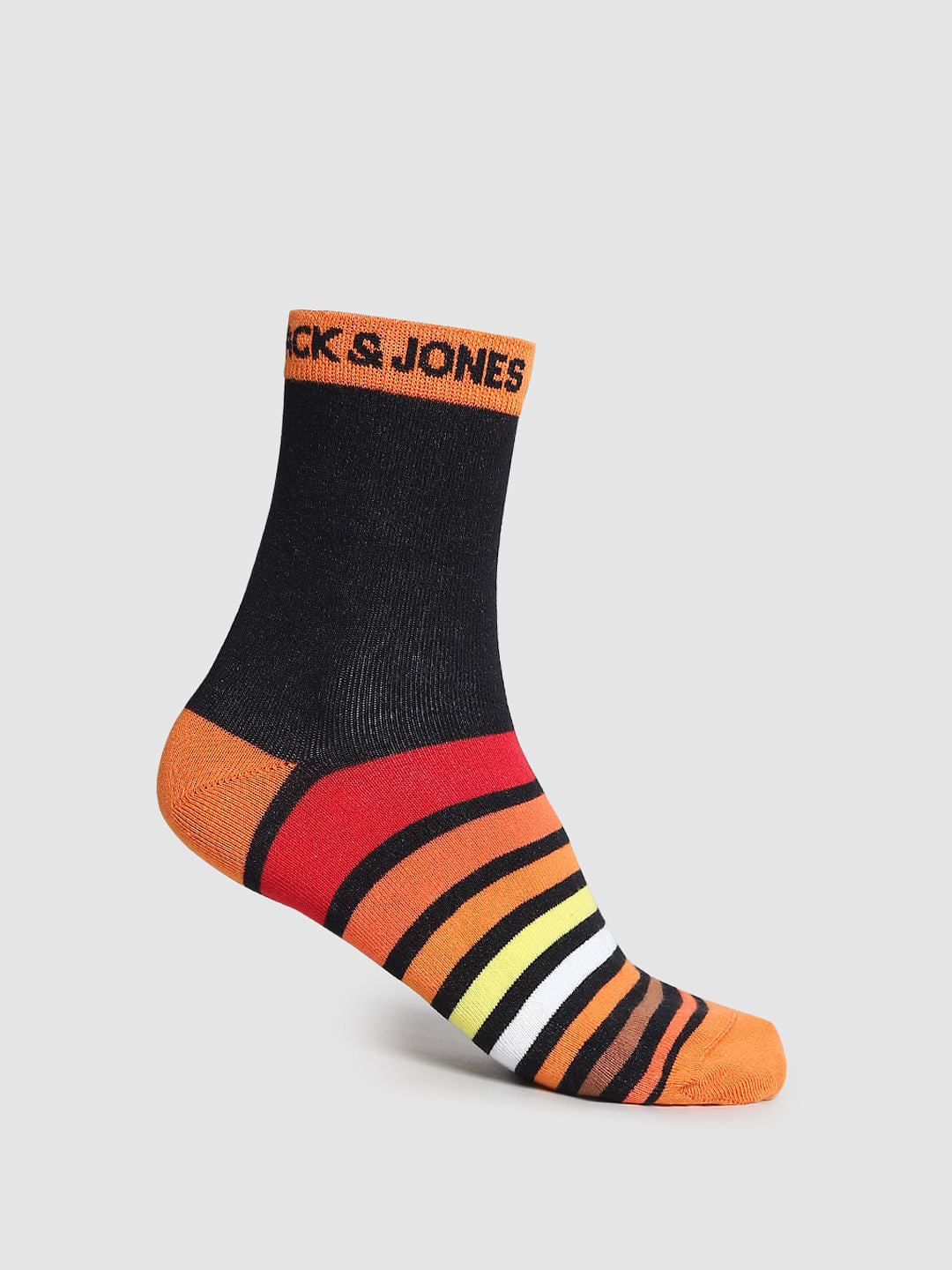 Pack of 2 Striped Mid-Length Socks