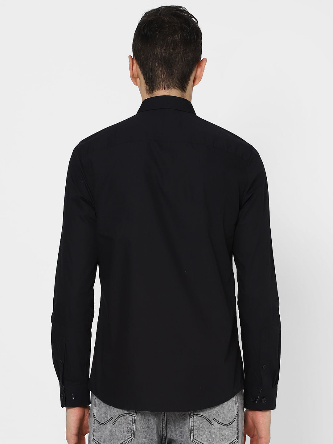 Black Full Sleeves Shirt