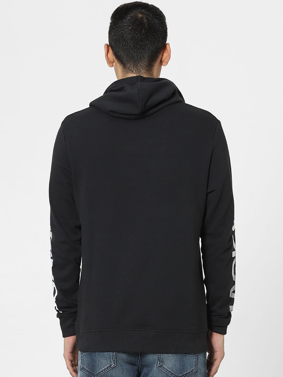 Black Hooded Sweatshirt