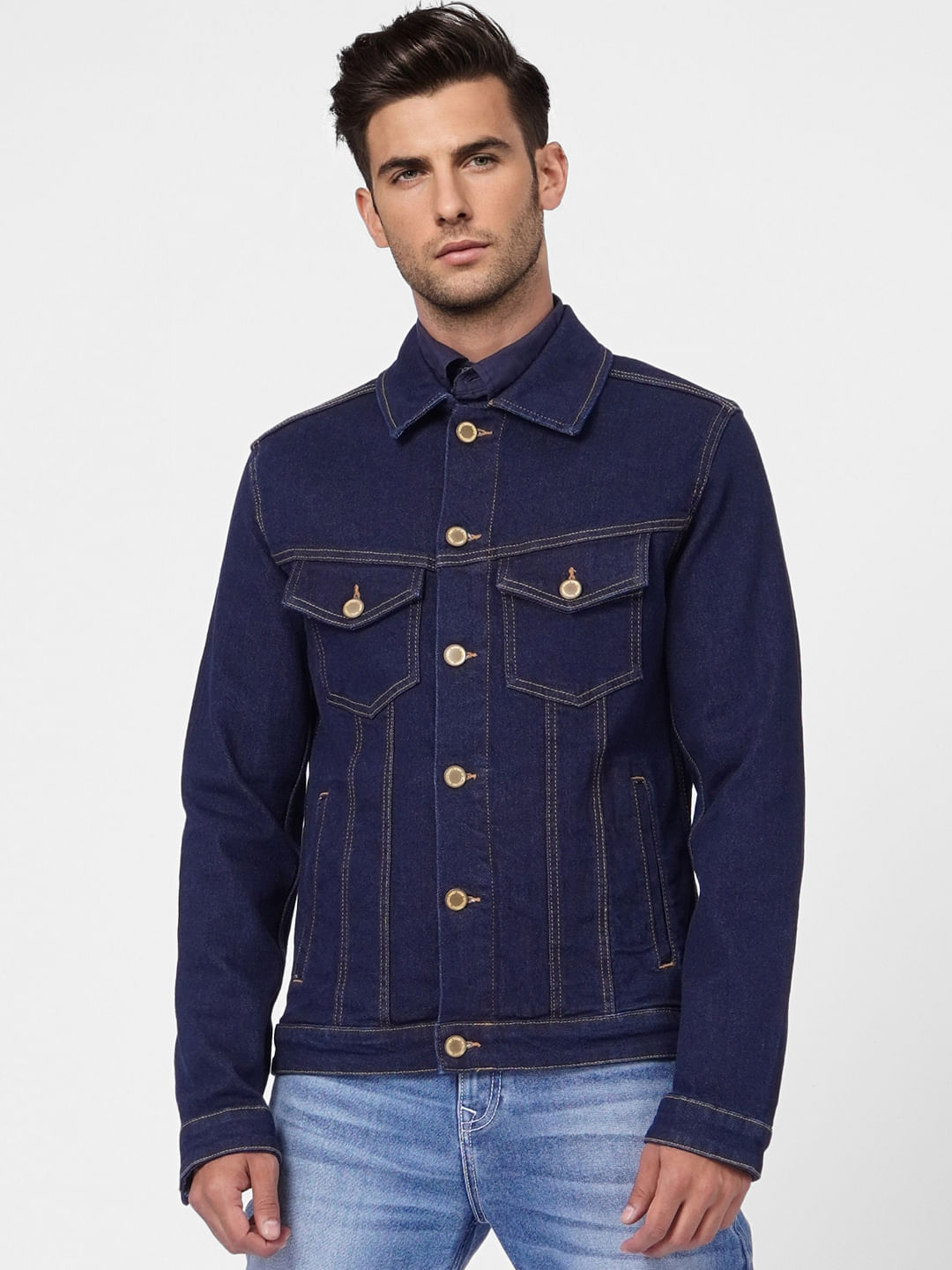 Dark Blue Denim Jacket