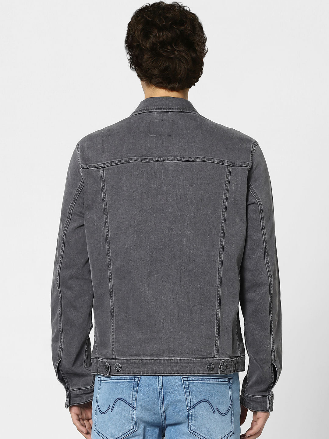 Grey Denim Jacket