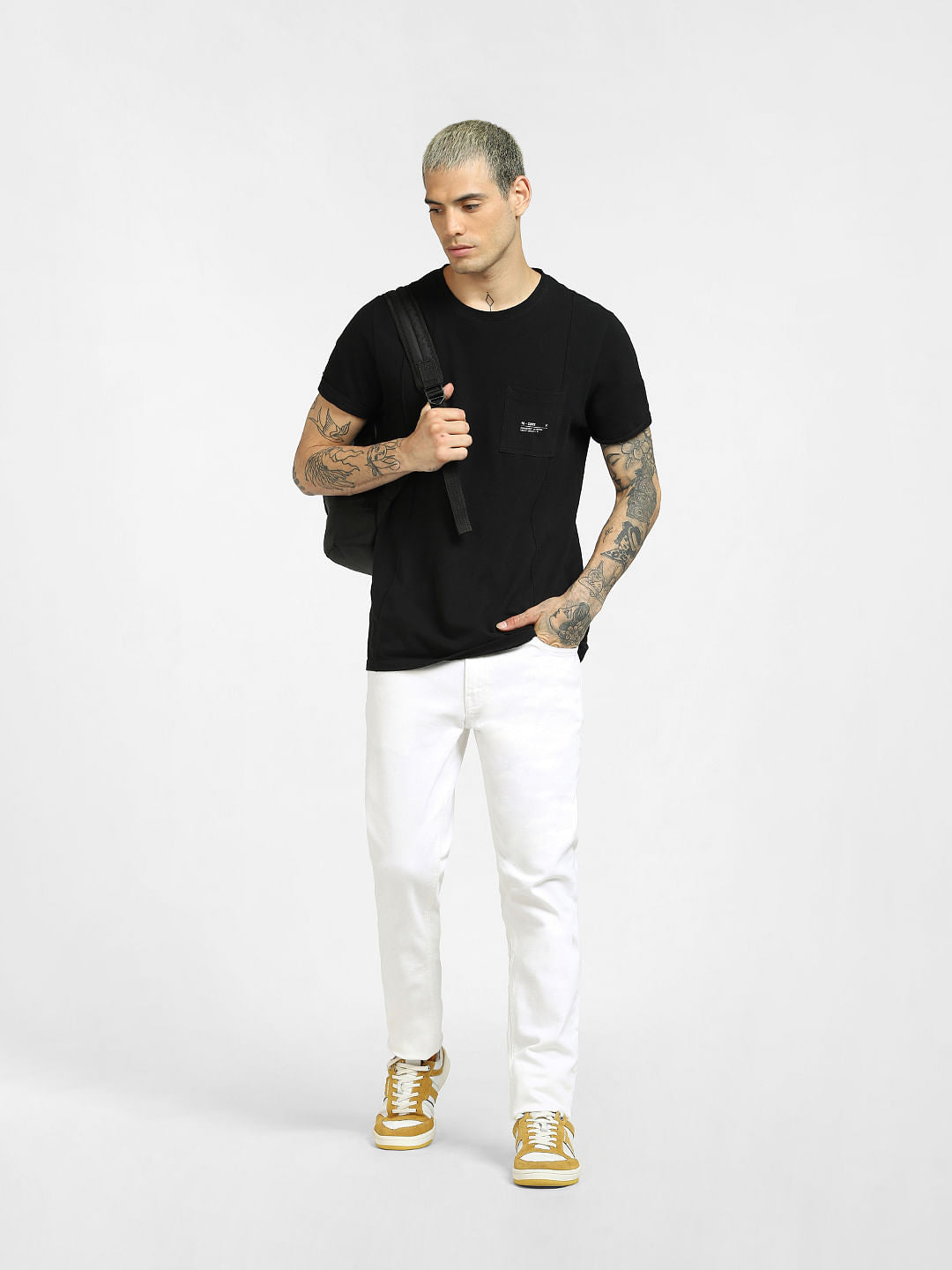 White Low Rise Ben Skinny Jeans - 28/30