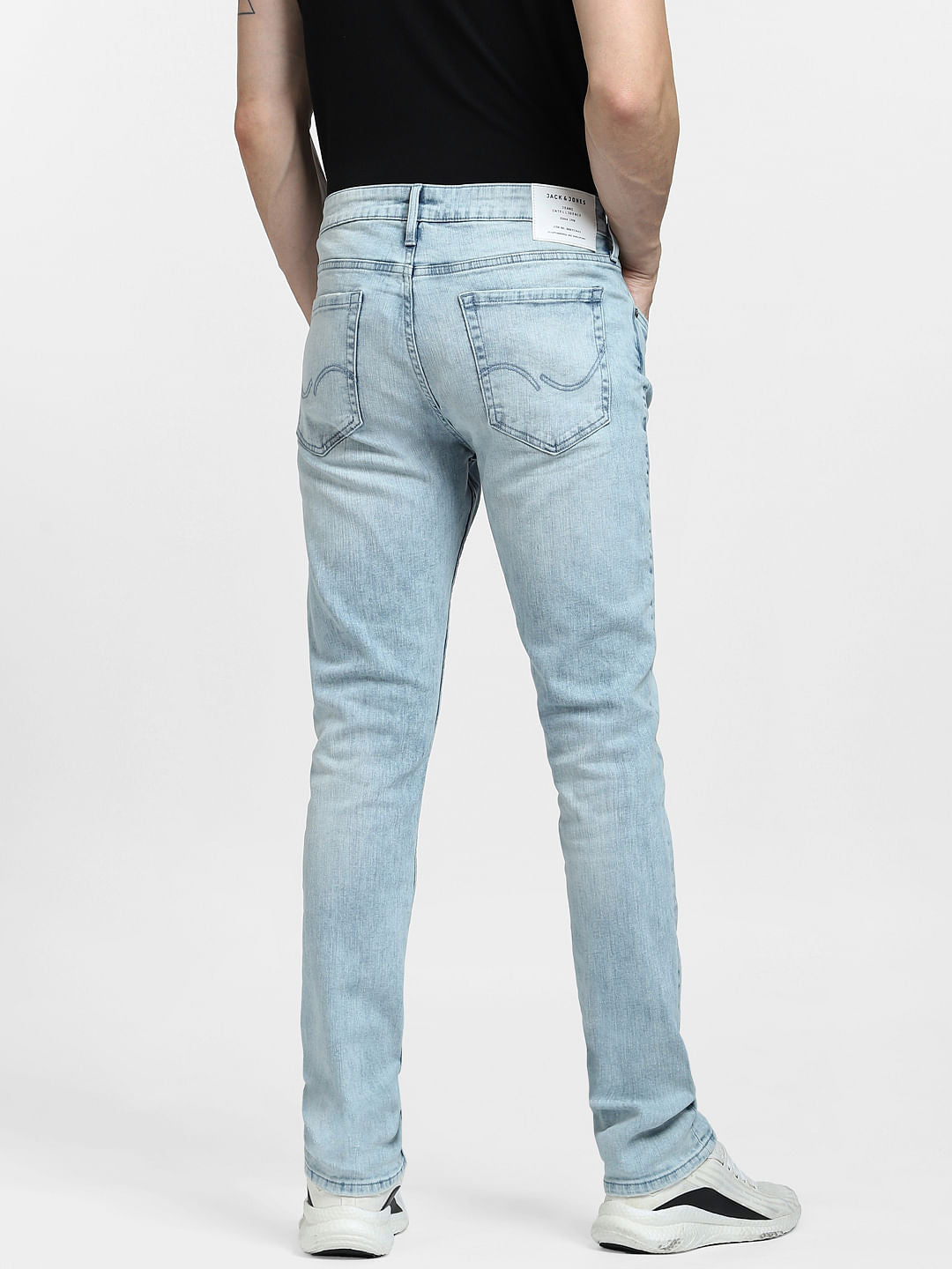 Light Blue Low Rise Liam Skinny Fit Jeans