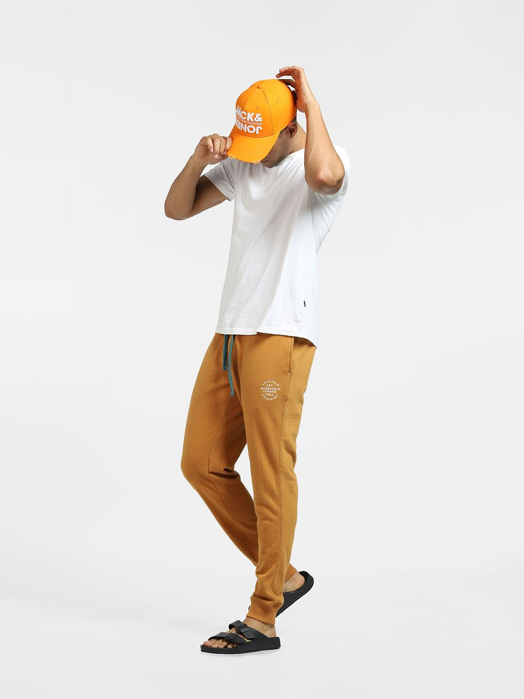Brown Mid Rise Sweatpants - S
