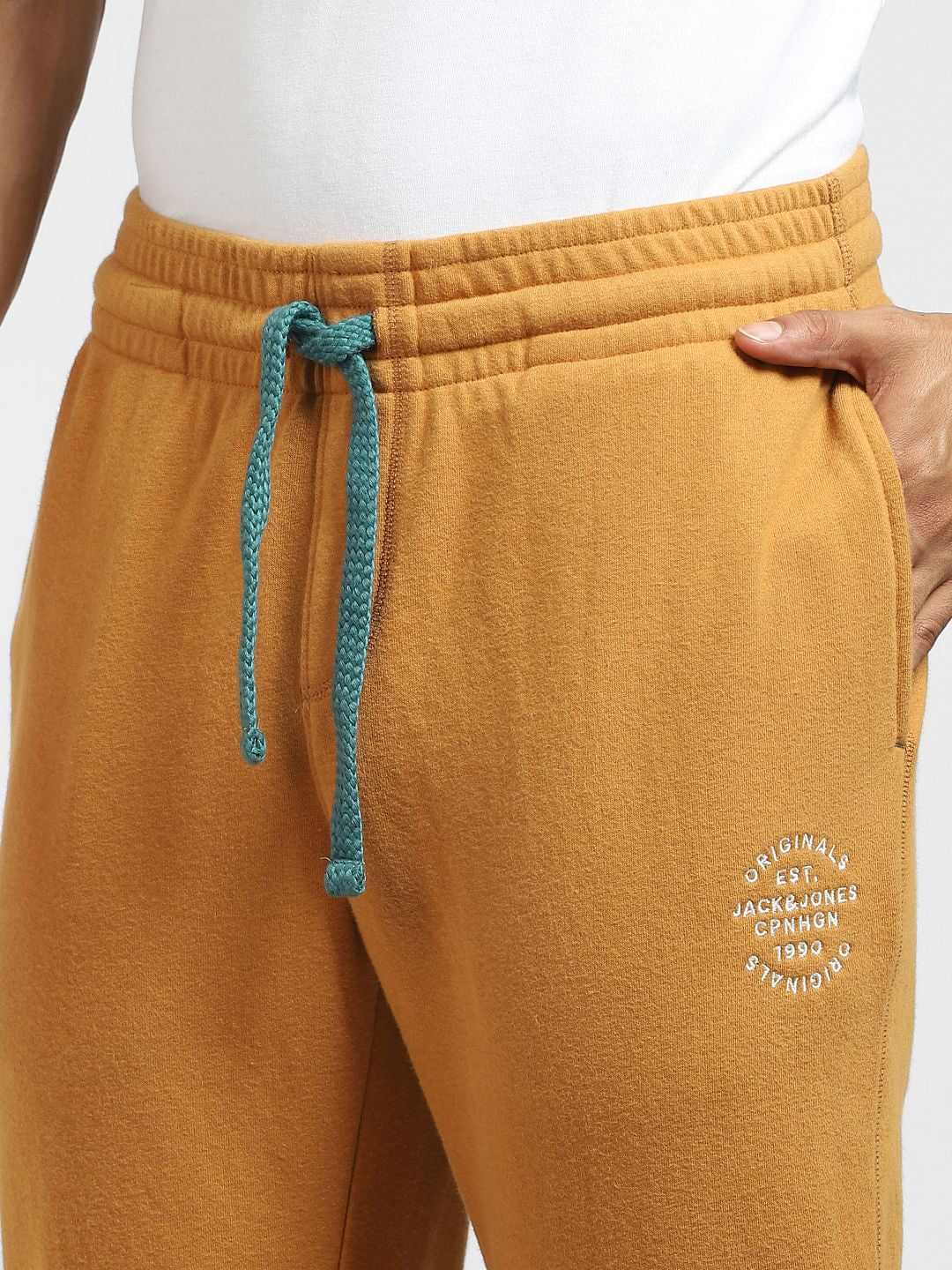 Brown Mid Rise Sweatpants