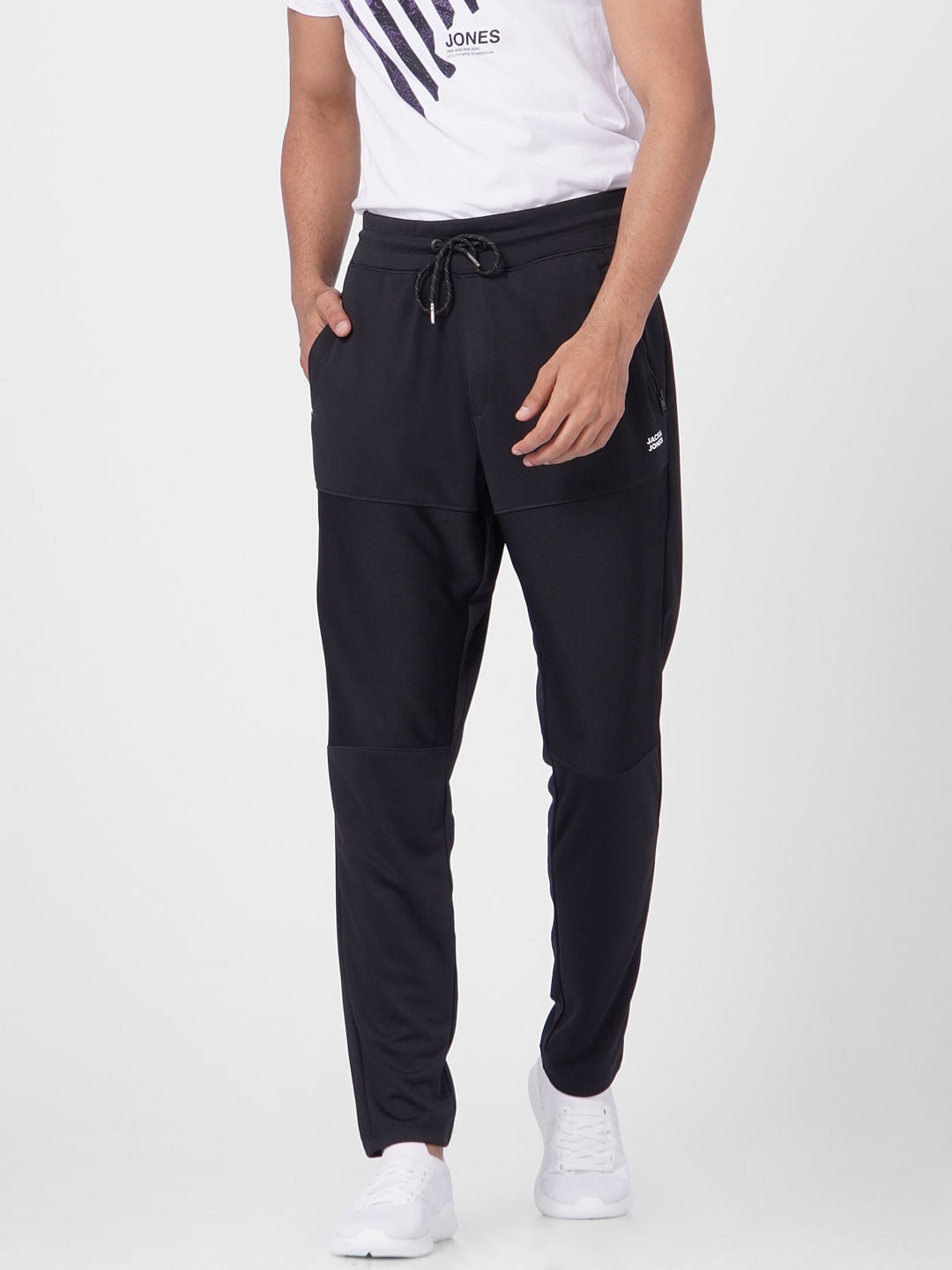 Black Mid Rise Sweatpants