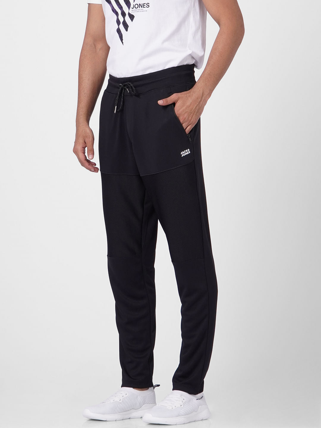 Black Mid Rise Sweatpants