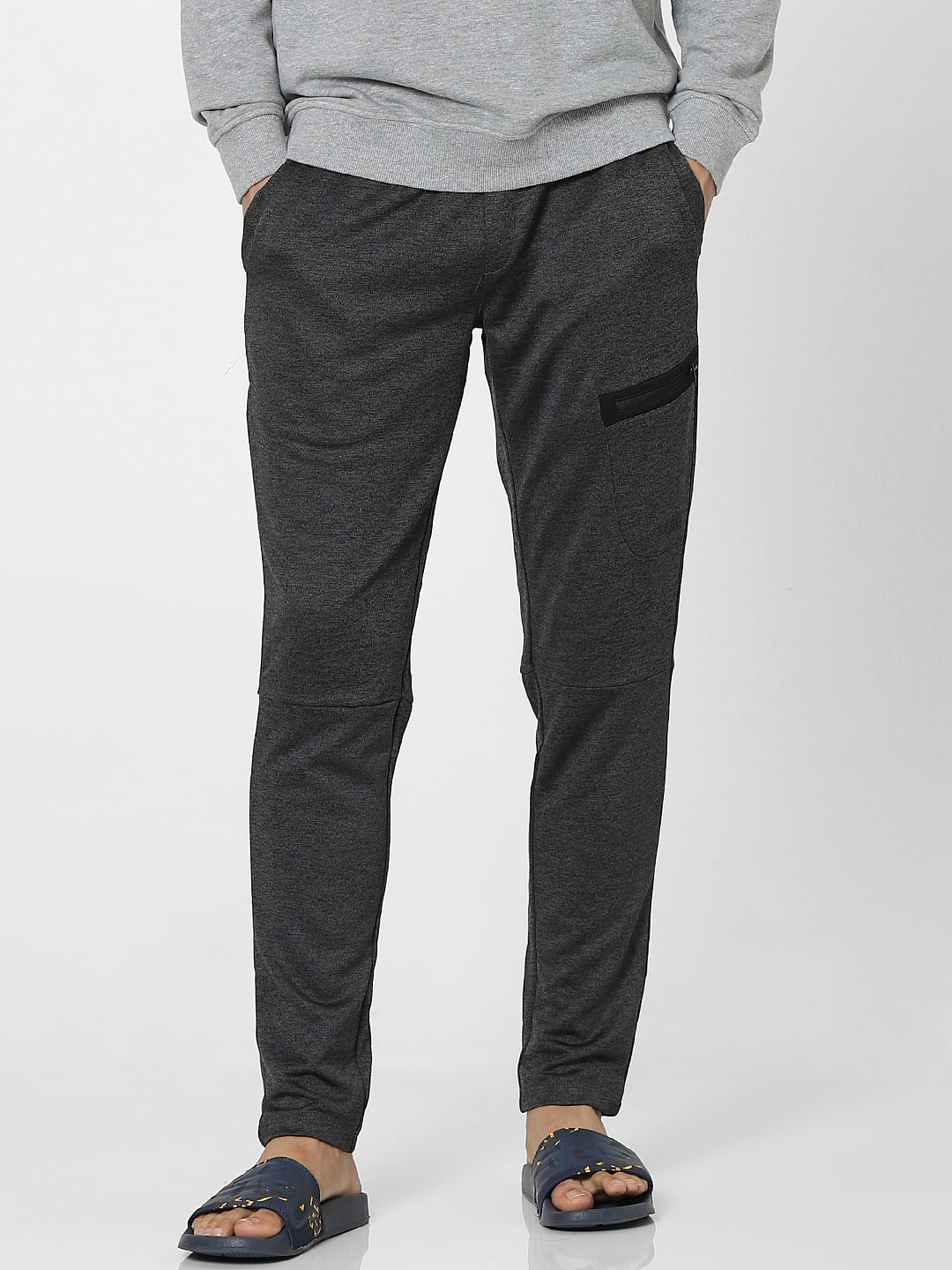 Grey High Rise Sweatpants