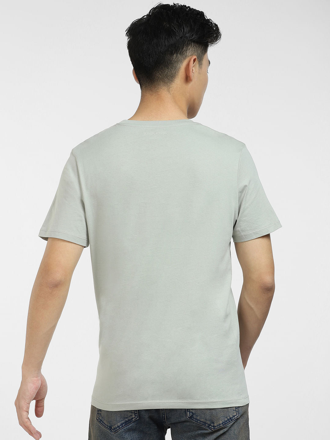 Grey Crew Neck T-shirt