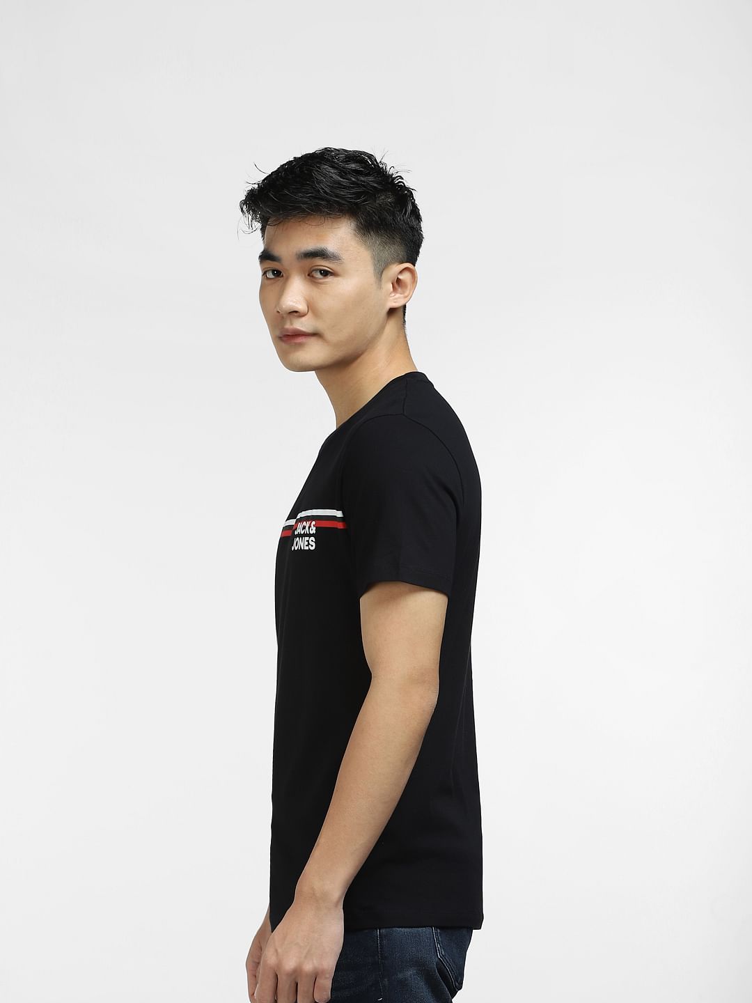 Black Crew Neck T-shirt