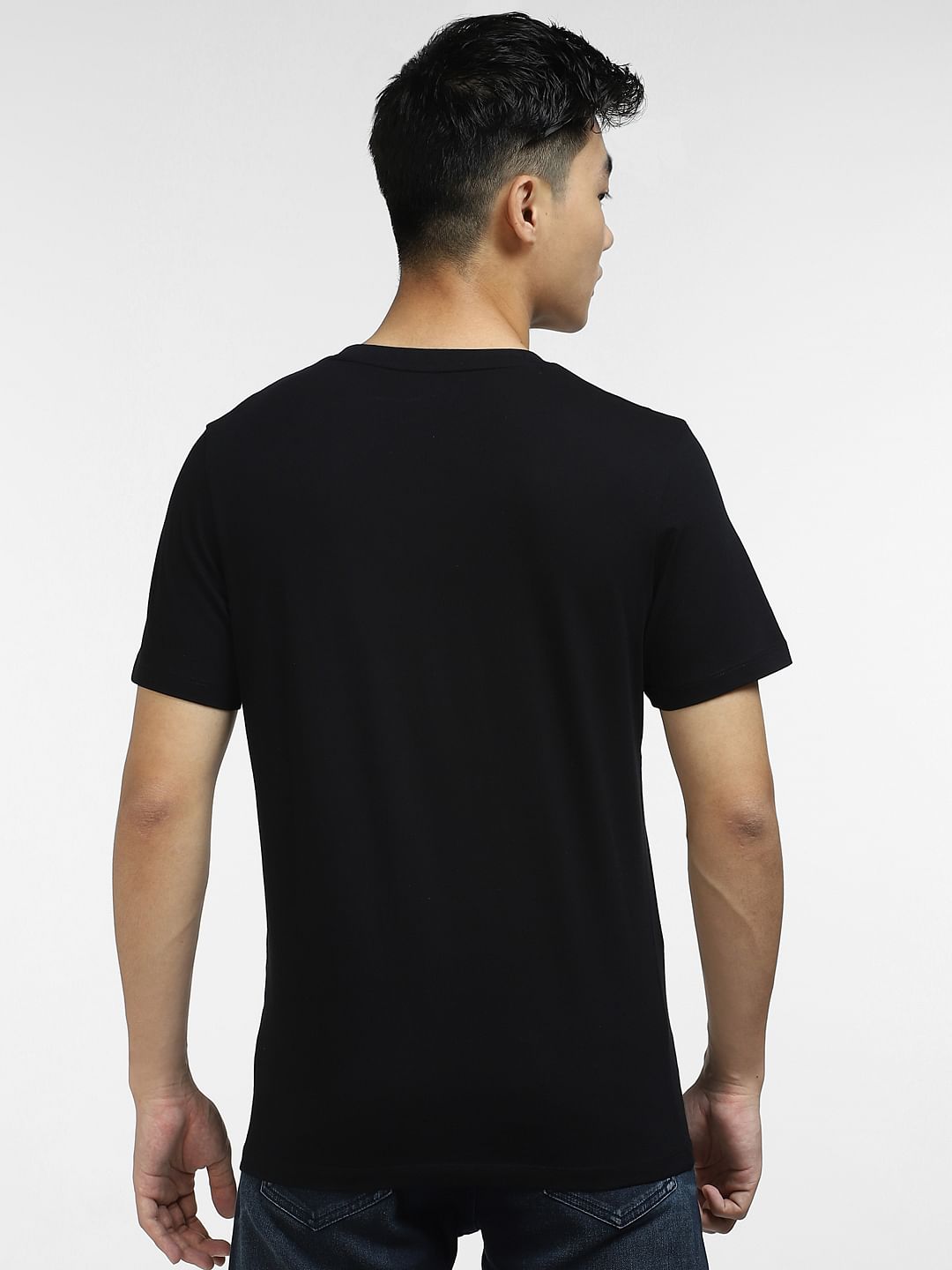 Black Crew Neck T-shirt