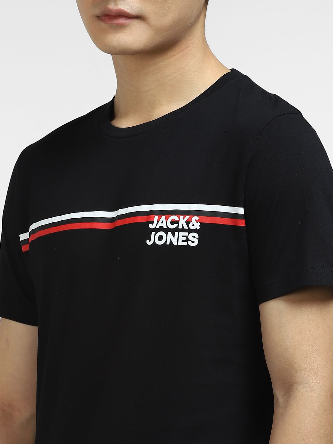Black Crew Neck T-shirt