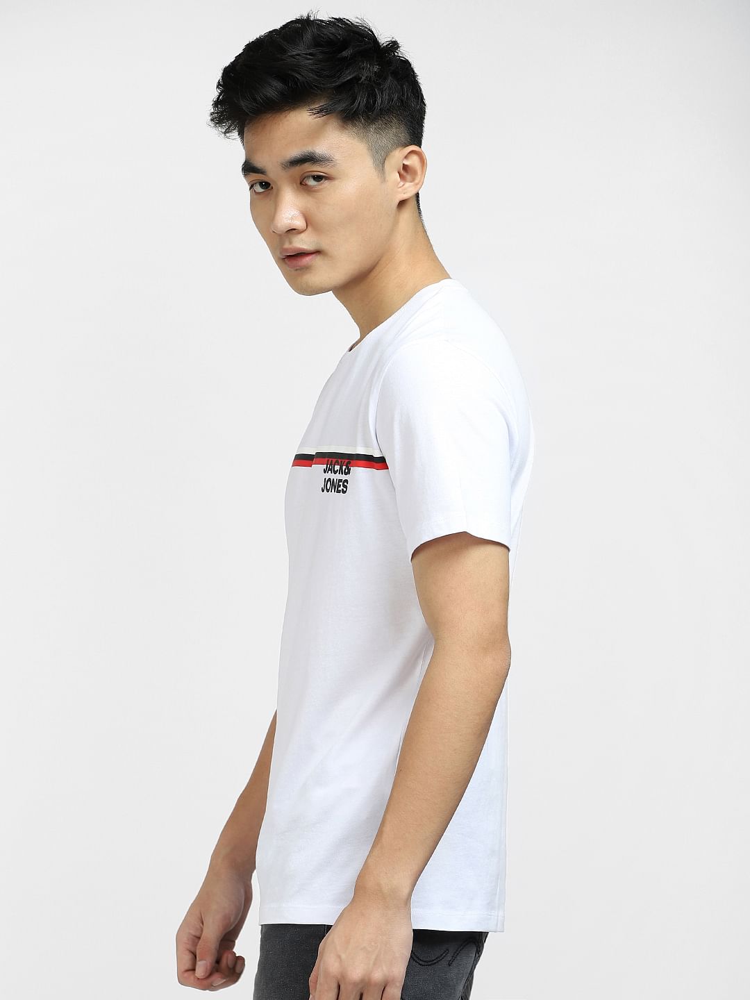 White Crew Neck T-shirt