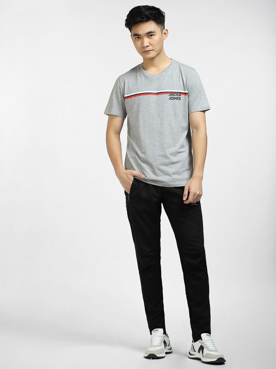 Grey Crew Neck T-shirt