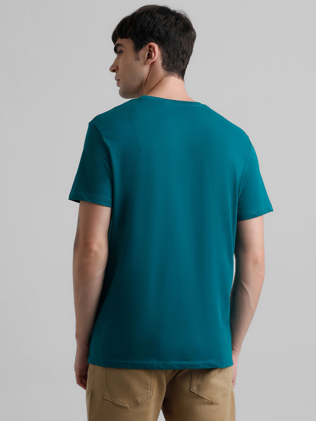 Green Graphic Print T-shirt