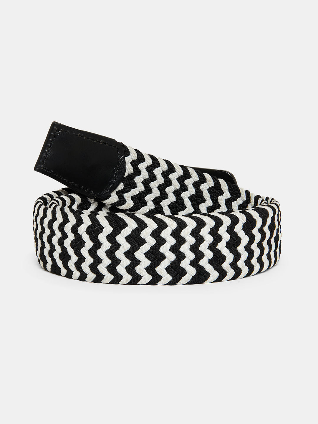 Boys Monochrome Braided Belt