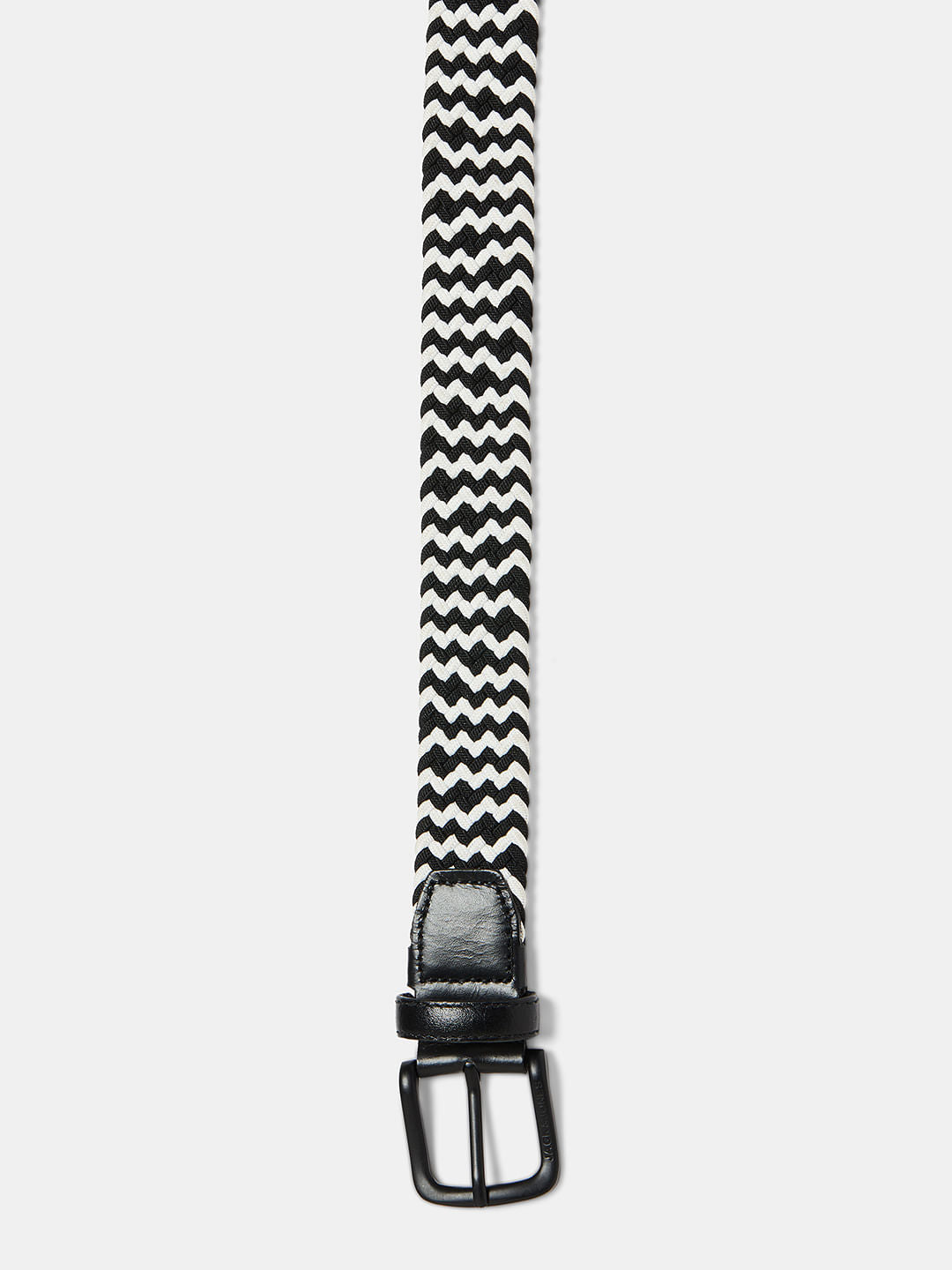 J＆M DAVIDSON BRAIDED BELT Boys Monochrome Braided Belt