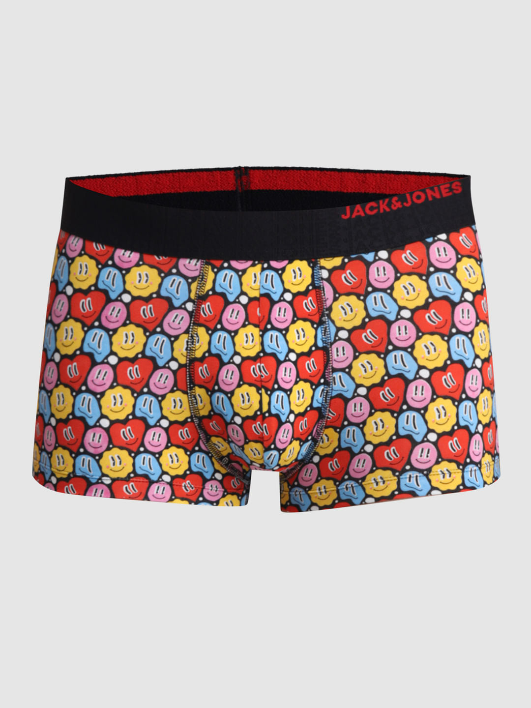 Multi-Colour Hearts Print Trunks