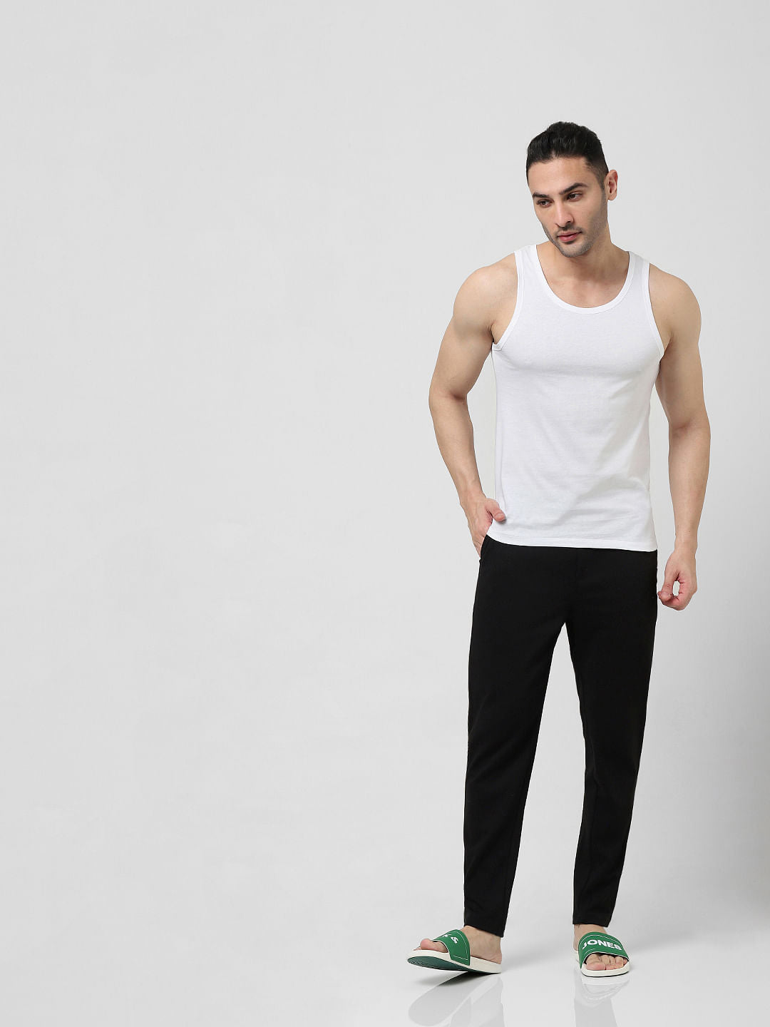 Pack Of 2 White Vests