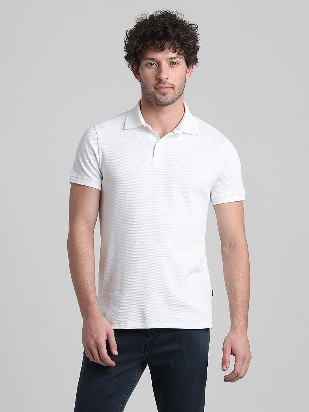 White Polo T-shirt