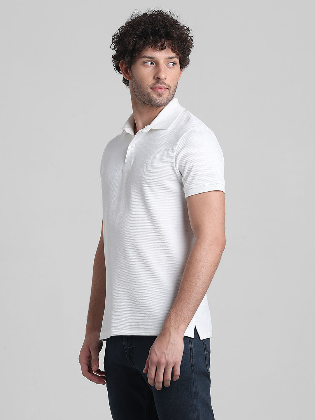 White Polo T-shirt