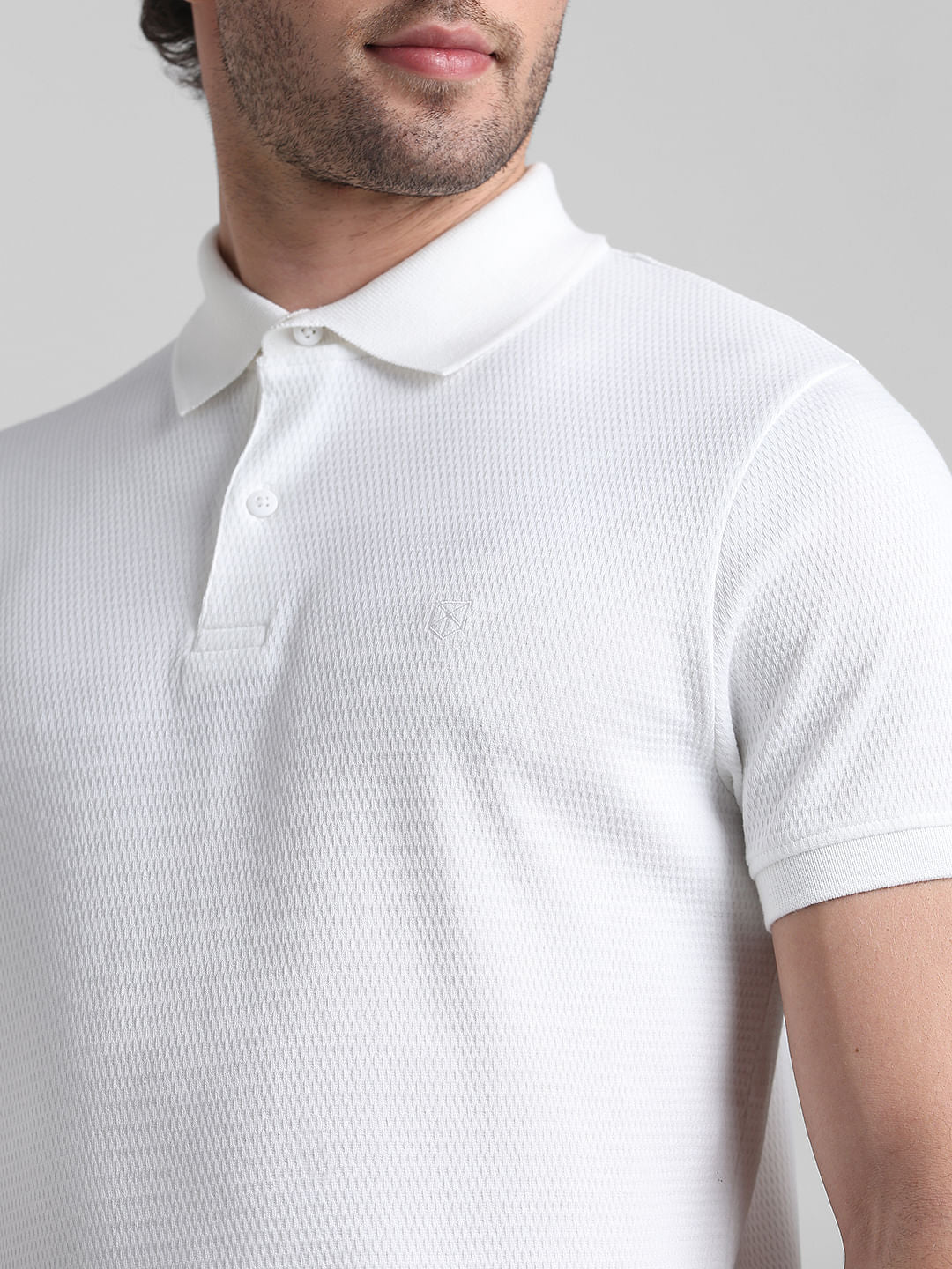 White Polo T-shirt