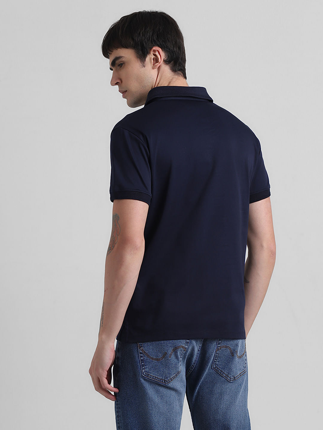 Navy Blue Polo T-shirt