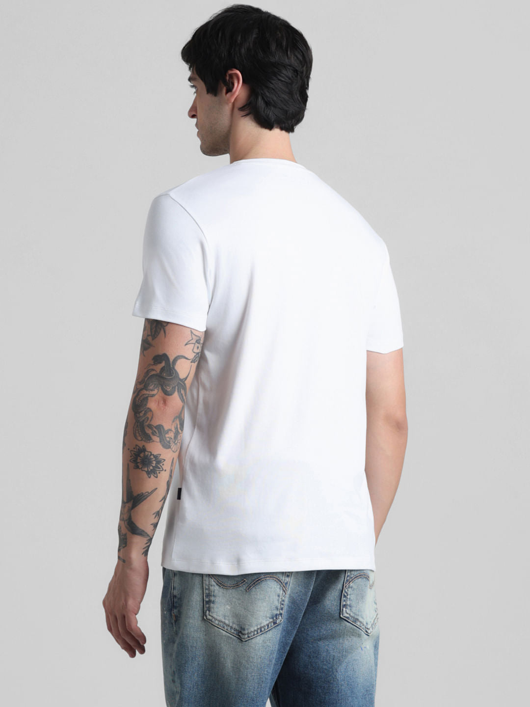 White Crew Neck T-shirt