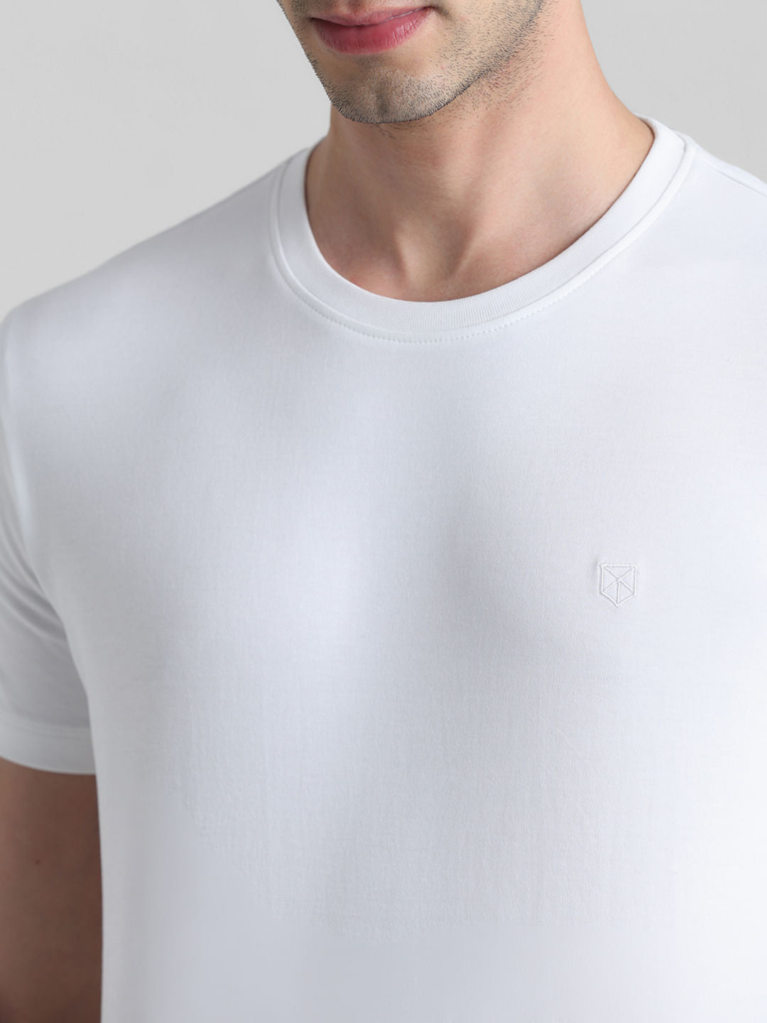White Crew Neck T-shirt