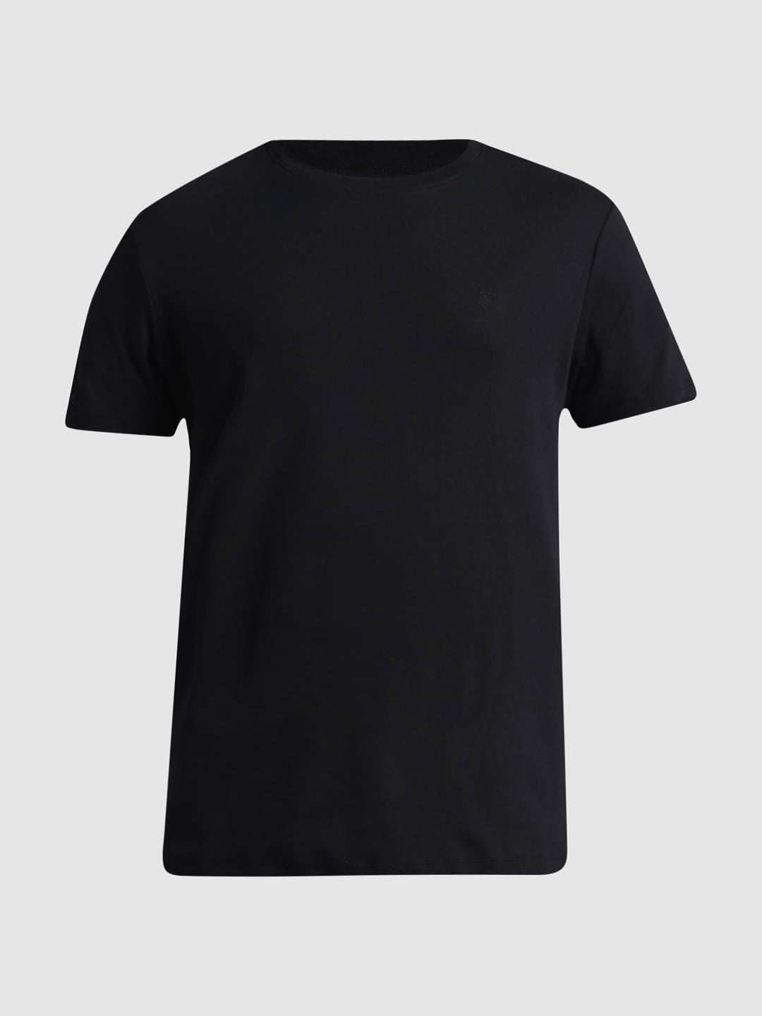Black Crew Neck T-shirt