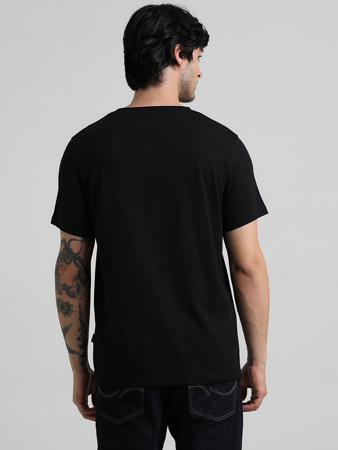 URBAN RACERS by JACK&JONES Black Racer Doggo Print T-shirt